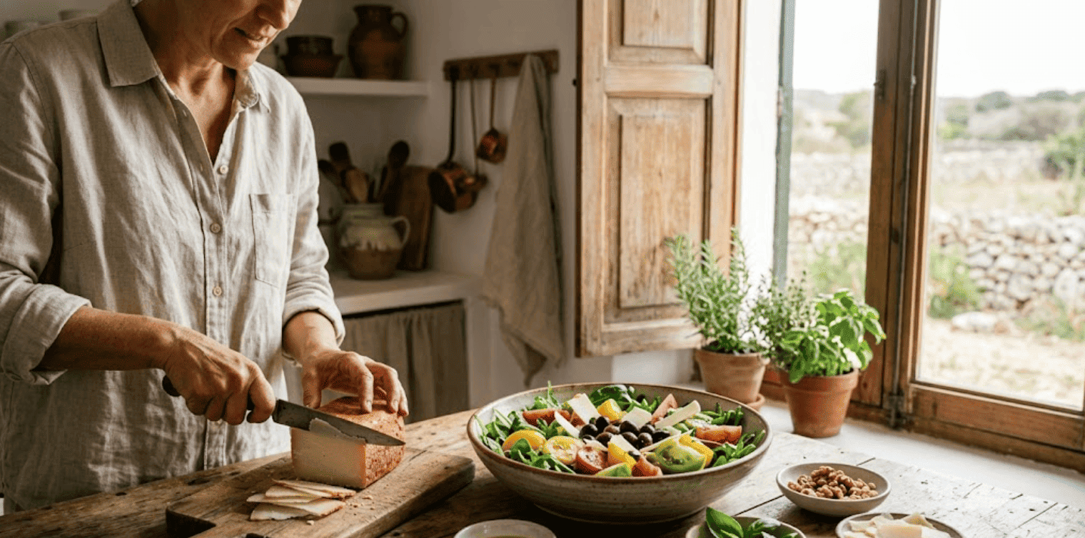 Ensaladas con queso para disfrutar: frescas y fáciles